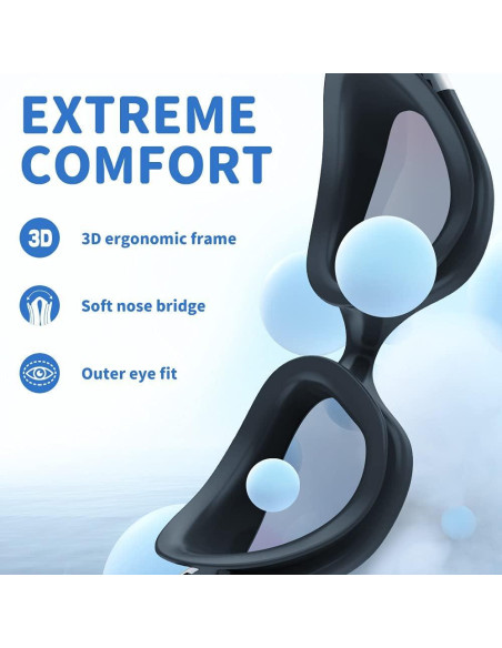 Gafas de natación ZIONOR G1 MINI para niños, polarizadas UV