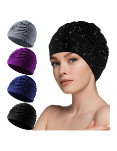 Gorros de Natación Soulchen para Mujeres - 4 Colores, Poliester