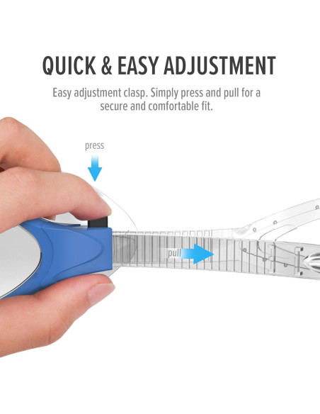 Máscara de Natación OutdoorMaster Manta Antivaho Impermeable