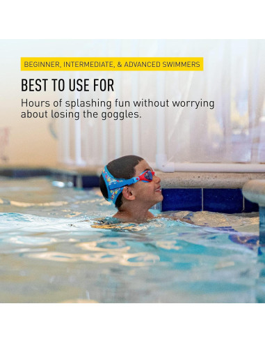 Gafas de natación FINIS DragonFly para niños 3-6 años UV