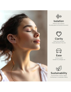 Tapones para Oídos de Concierto QuietZone - Reducción 30 dB 2