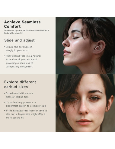 Tapones para Oídos de Concierto QuietZone - Reducción 30 dB