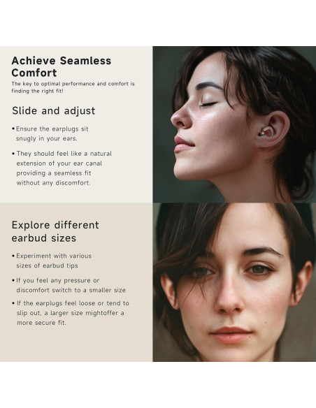 Tapones para Oídos de Concierto QuietZone - Reducción 30 dB