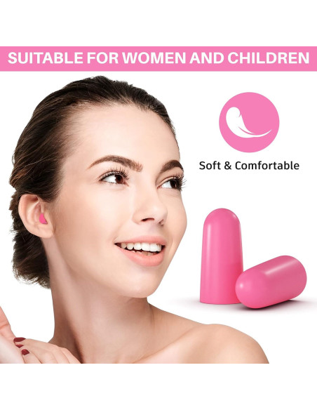 Tapones de Oído de Espuma Quality Plugs 50 Pares 30dB