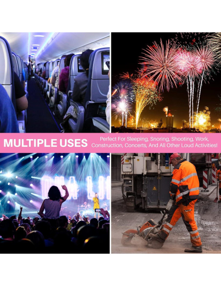 Tapones de Oído de Espuma Quality Plugs 50 Pares 30dB