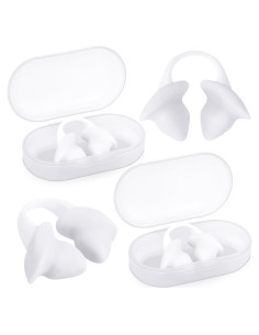 Tapones de Nariz para Natación Soulchen XLN1111 Silicona 2 Pcs