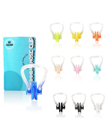 Clip de Nariz para Nadar Lemon Legend - 10 Piezas Silicona