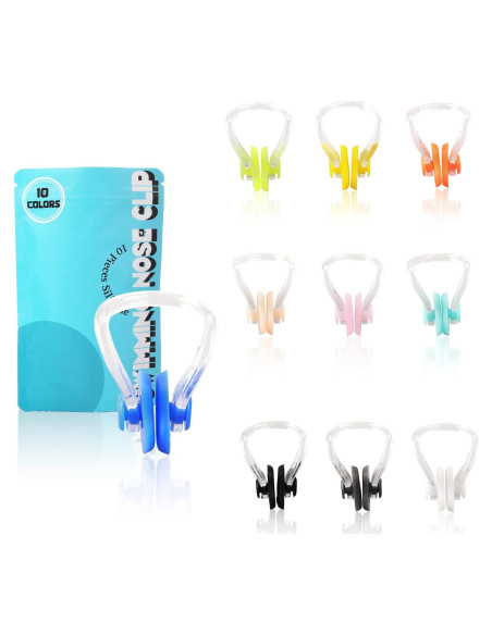 Clip de Nariz para Nadar Lemon Legend - 10 Piezas Silicona