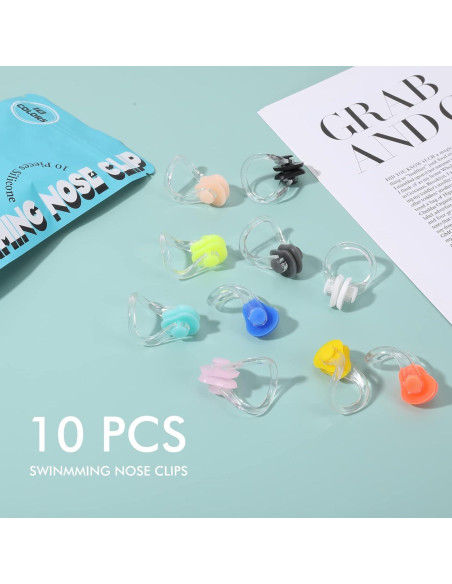 Clip de Nariz para Nadar Lemon Legend - 10 Piezas Silicona