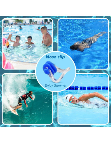 Clip de Nariz para Nadar Lemon Legend - 10 Piezas Silicona