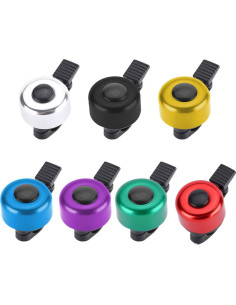 Timbre de bicicleta WsjiaboFux azul moderno 10.4x8.6 cm 2