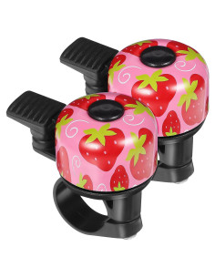 Timbres de Bicicleta Kisangel Unicornio Rosa 2 Piezas