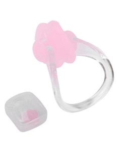 Clip de Nariz para Natación Hapivida - 2 Pcs Silicona Rosa