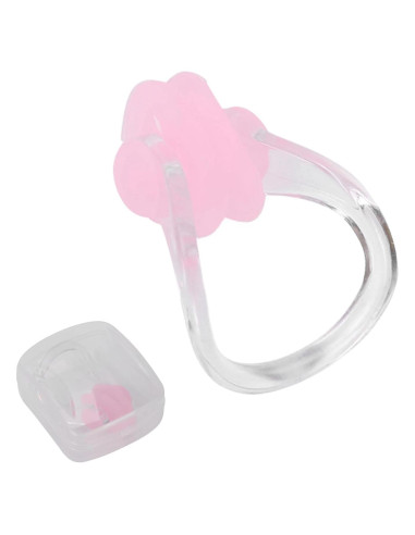 Clip de Nariz para Natación Hapivida - 2 Pcs Silicona Rosa