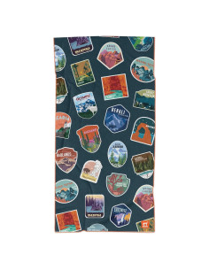 Toalla de Correr Sprints Microfibra 158.75x81.28cm Parques Nacionales