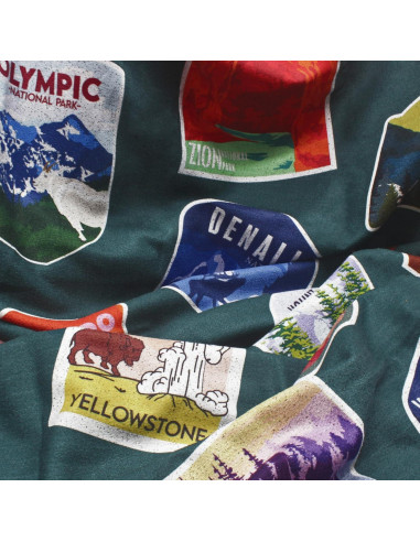 Toalla de Correr Sprints Microfibra 158.75x81.28cm Parques Nacionales