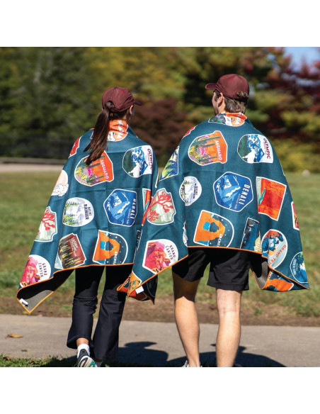 Toalla de Correr Sprints Microfibra 158.75x81.28cm Parques Nacionales