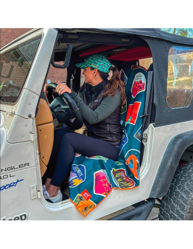 Toalla de Correr Sprints Microfibra 158.75x81.28cm Parques Nacionales