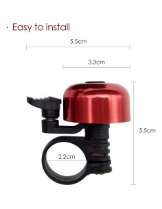 Timbre de Bicicleta TRENDBOX 6 Colores Alarma Sonido Fuerte 2