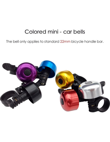 Timbre de Bicicleta TRENDBOX 6 Colores Alarma Sonido Fuerte Timbre de Bicicleta TRENDBOX 6 Colores Alarma Sonido Fuerte