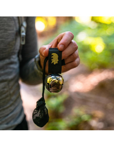 Campana para Osos Coghlan con Silenciador Magnético - Plata