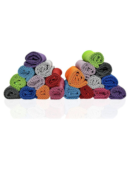 20 Toallas Enfriadoras WERBME Microfibra Multi-Deporte