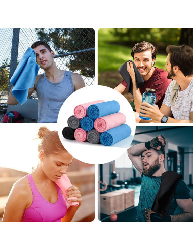 Pañuelos Absorbentes de Sudor DoreenBeads 30x30cm 5Pcs