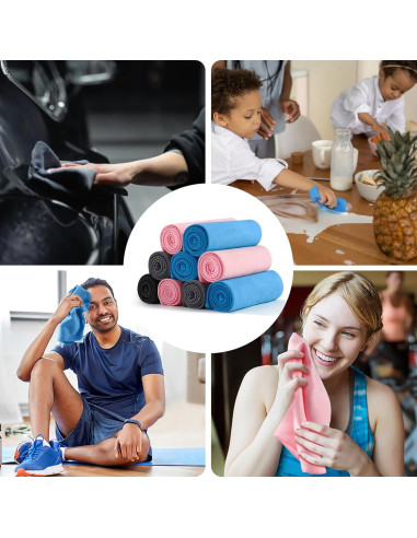 Pañuelos Absorbentes de Sudor DoreenBeads 30x30cm 5Pcs