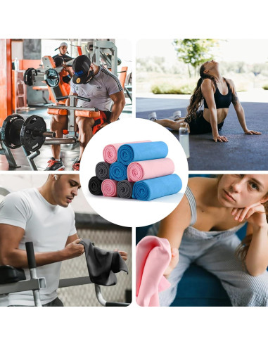 Pañuelos Absorbentes de Sudor DoreenBeads 30x30cm 5Pcs