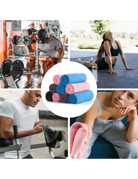 Pañuelos Absorbentes de Sudor DoreenBeads 30x30cm 5Pcs