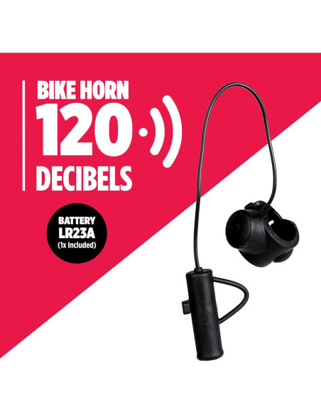 Timbre Eléctrico para Bicicleta Ryders Atl22 120dB Impermeable