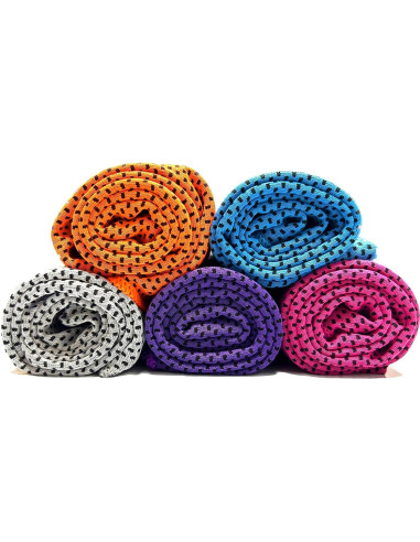 Paquete de 5 Toallas Refrigerantes Durikant 120x35cm Secado Rápido