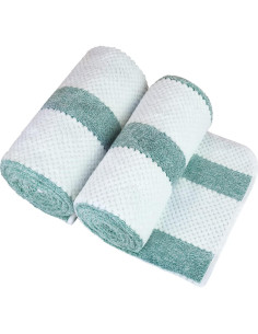 Toallas de Baño Microfibra JML 76x152 cm Paquete 2 Suaves 2