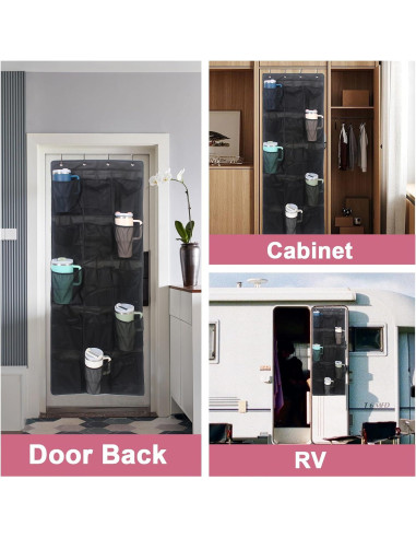 Organizador de Almacenamiento de Tazas UXIETIN - 15 Bolsillos