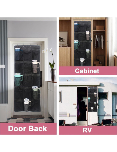 Organizador de Almacenamiento de Tazas UXIETIN - 15 Bolsillos