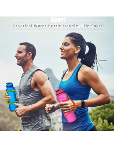 Soporte para Botellas de Agua PDFans - 4 Piezas Silicona Ajustable 2