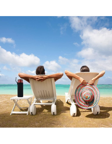 Bolsa Portabotellas de Agua 750ml Neopreno Candygirlft Negra