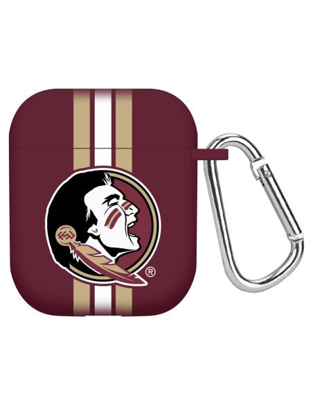 Funda HD Florida State Seminoles para AirPods Gen 1 y 2 - Rayas