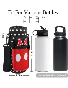 Bolsa Portabotellas de Agua Neopreno Unyopsa 25-32oz Ajustable 2