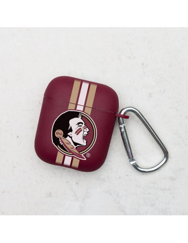 Funda HD Florida State Seminoles para AirPods Gen 1 y 2 - Rayas