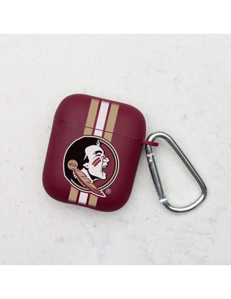 Funda HD Florida State Seminoles para AirPods Gen 1 y 2 - Rayas