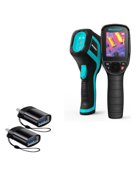 Cable BoxWave USB-C a A PortChanger 2-Pack - Negro