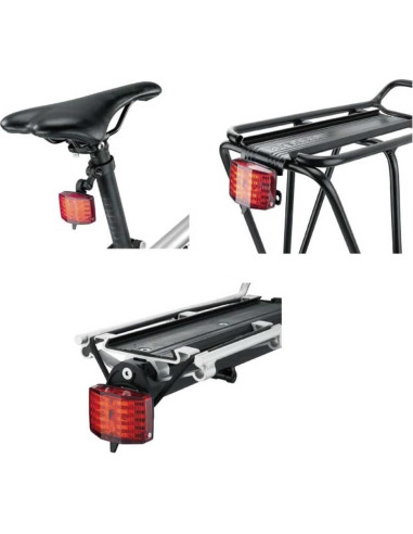 Luz Trasera de Bicicleta Topeak RedLite Aura LED Roja 5.5x4cm