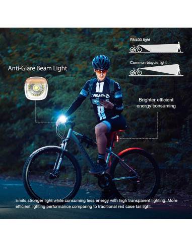 Juego de Luces para Bicicleta OLIGHT RN 400 y SEEMEE 30 C