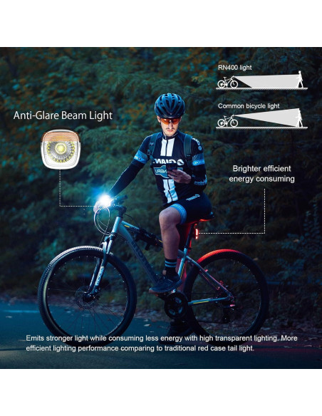 Juego de Luces para Bicicleta OLIGHT RN 400 y SEEMEE 30 C