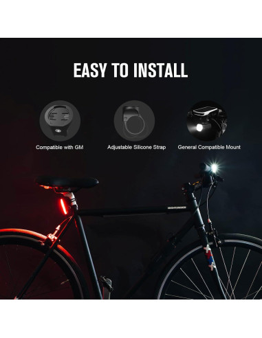 Juego de Luces para Bicicleta OLIGHT RN 400 y SEEMEE 30 C
