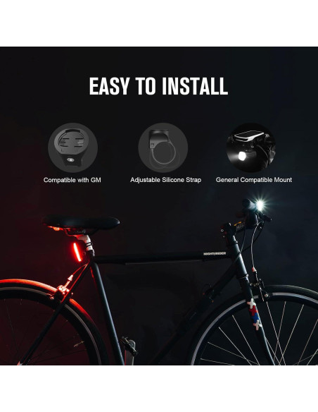 Juego de Luces para Bicicleta OLIGHT RN 400 y SEEMEE 30 C