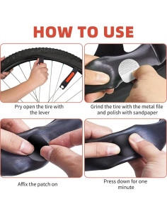 Kit de Reparación de Neumáticos de Bicicleta DN DENNOV 36 Piezas 2