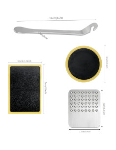 Kit de Parche para Neumáticos de Bicicleta SATONBEYI 18 Piezas 2