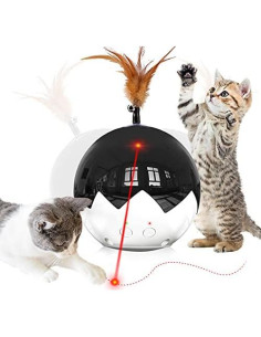 Juguete láser automático para gatos FICUSWIN 3 en 1 2